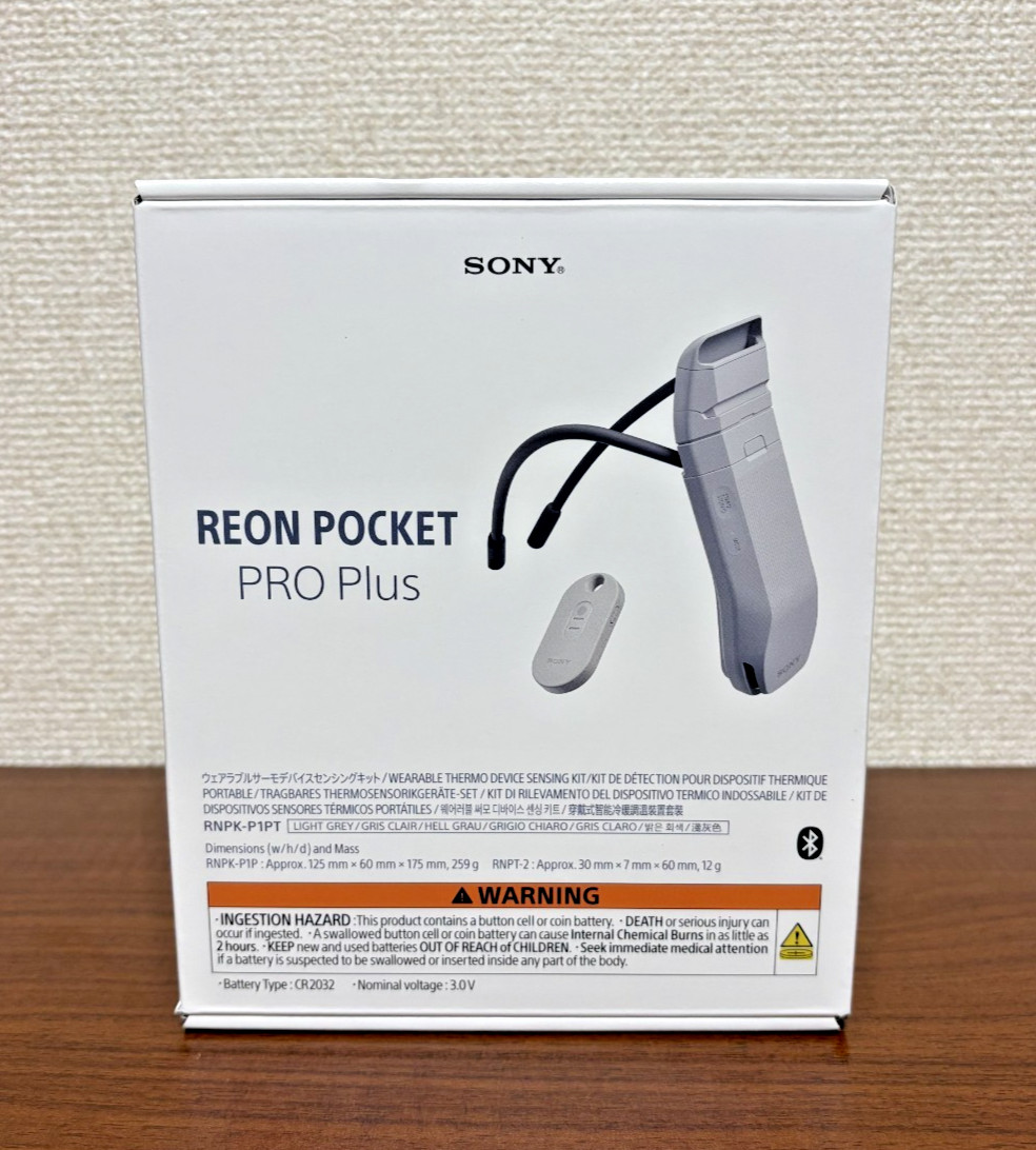 Sony REON POCKET PRO Plus RNPK-P1PT 2026 Flagship Wearable Cooler Sensing Kit gallery