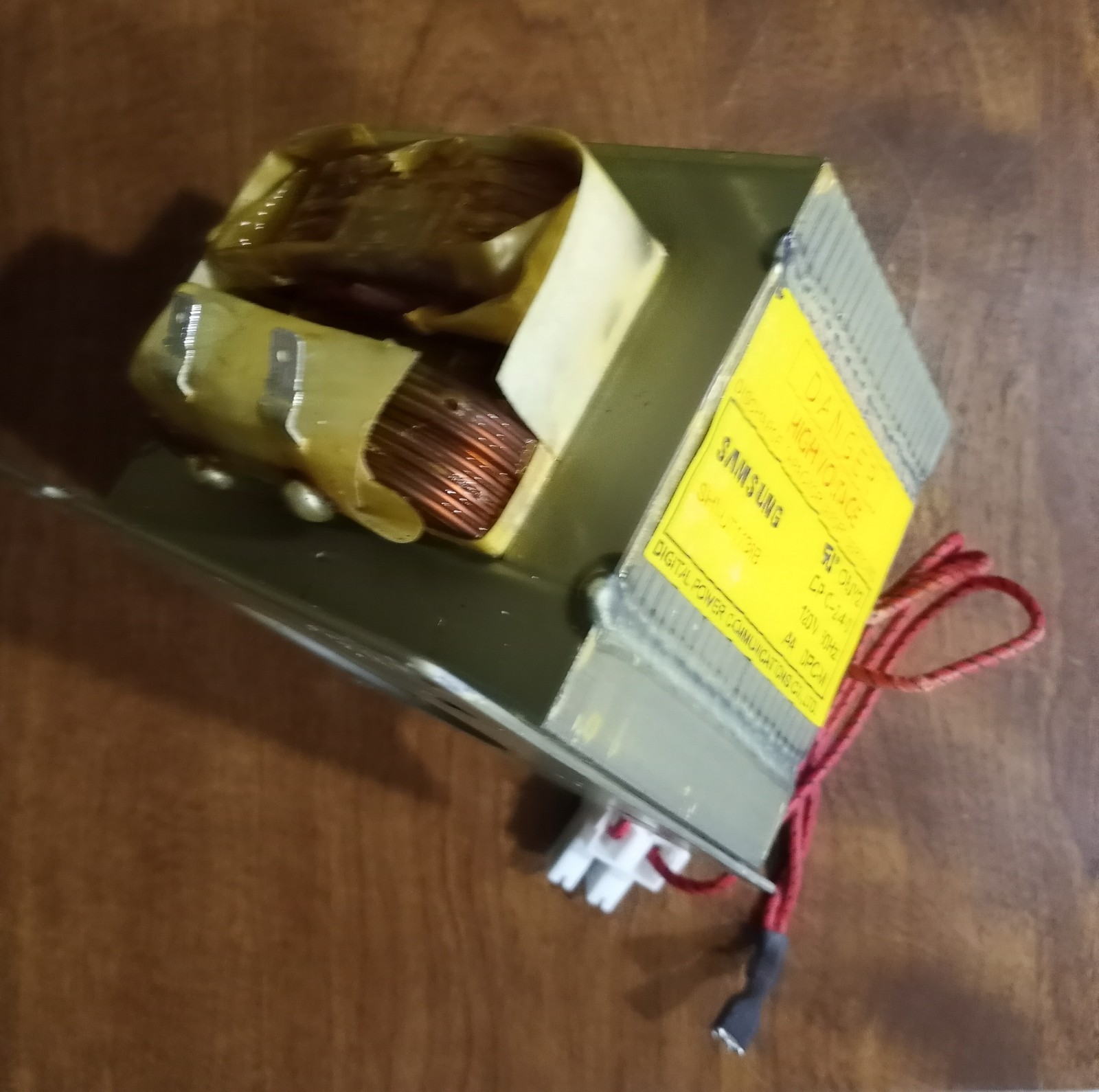 Samsung Microwave Model MS14K6000AS Transformer SHV-UT11-36B gallery