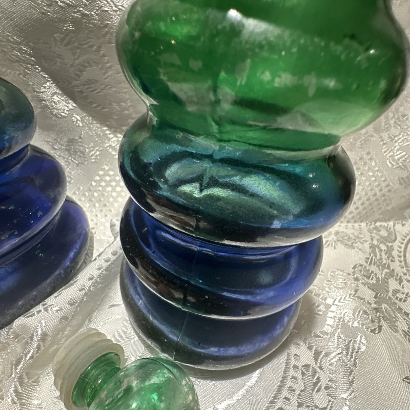 Multi Coloured Rainbow Pride Glass Vase 2 Piece gallery
