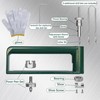 Adjustable Sheet Metal Hole Cutter w/ 2 Drill Bits, 2 to 12" Sheet Metal Saw ... gallery