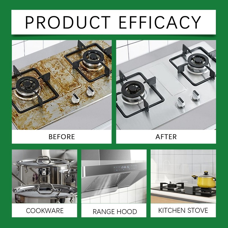 1~5PCS Multifunctional Kitchen Appliance Cleaner, Kitchen Cleaner Spray 120ml gallery