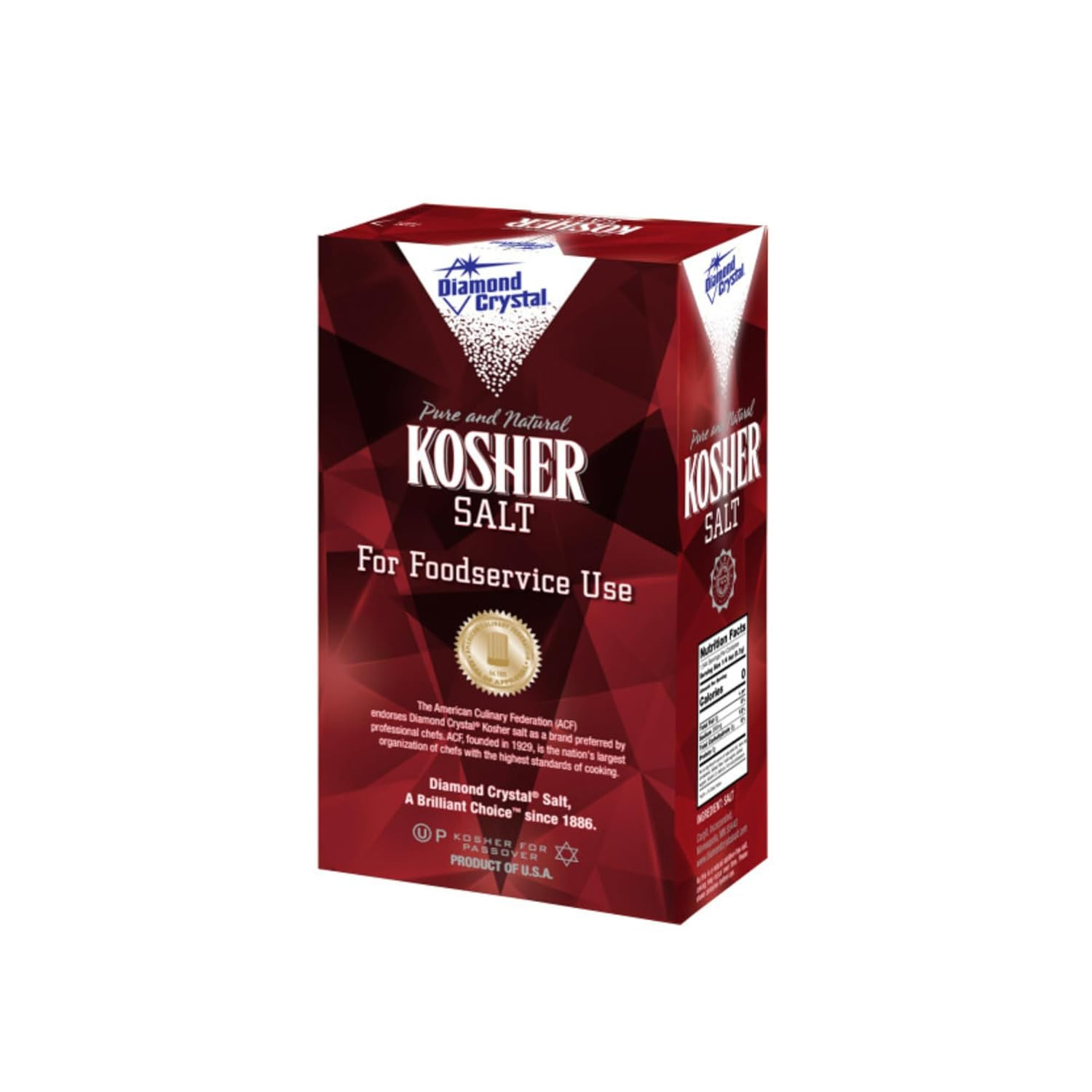 Kosher Salt – Full Flavor, No Additives - Pure and Natural since 1886 (Restauran gallery