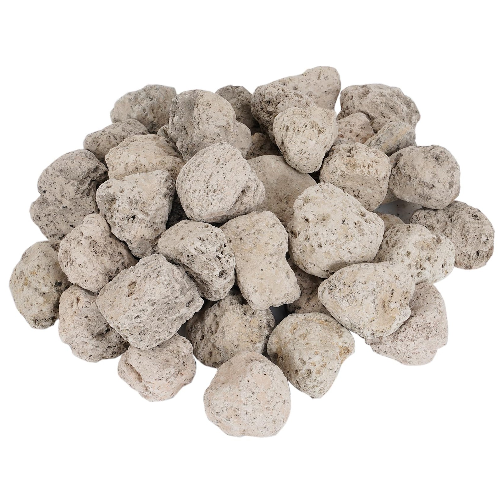 1"-2" Natural Volcanic Lava Rock, Fireproof and Heatproof Pumice Stone for Ou... gallery