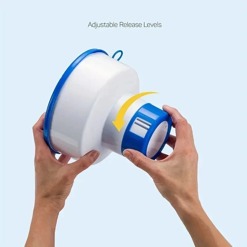 Heavy Duty 7" Pool Floating Chemical Dispenser Floater for 3" Chlorine Tablets gallery