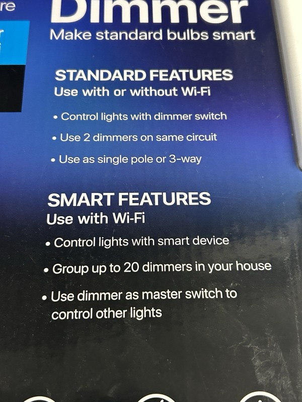 Feit Electric Smart Dimmer 2-Pack, Requires Neutral Wire, Works with WiFi Alexa. gallery