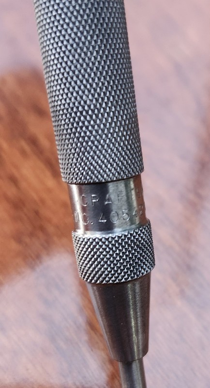 Vintage Craftsman 40542 Automatic Center Punch Pre Owned USA Nice gallery