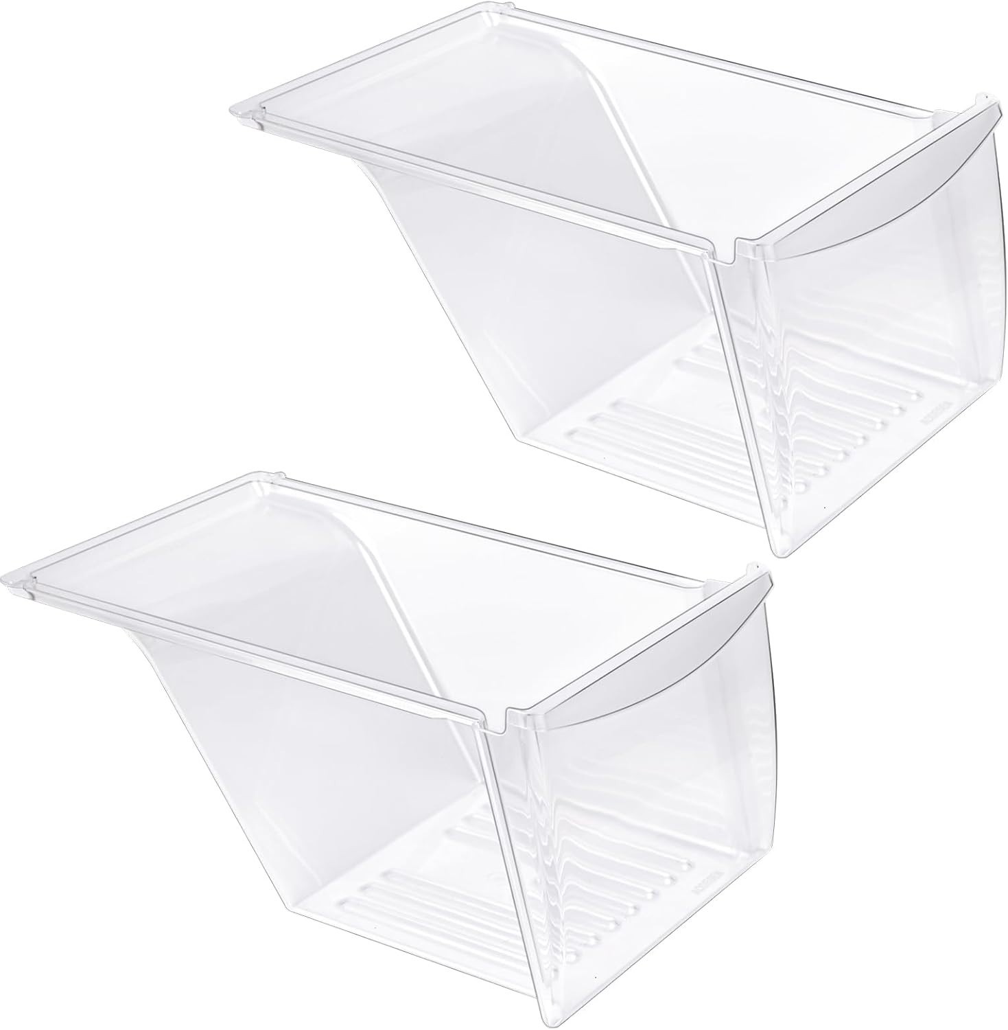 2 Pack Crisper Bin Drawer for Frigidaire Kenmore Refrigerator 240337103 gallery