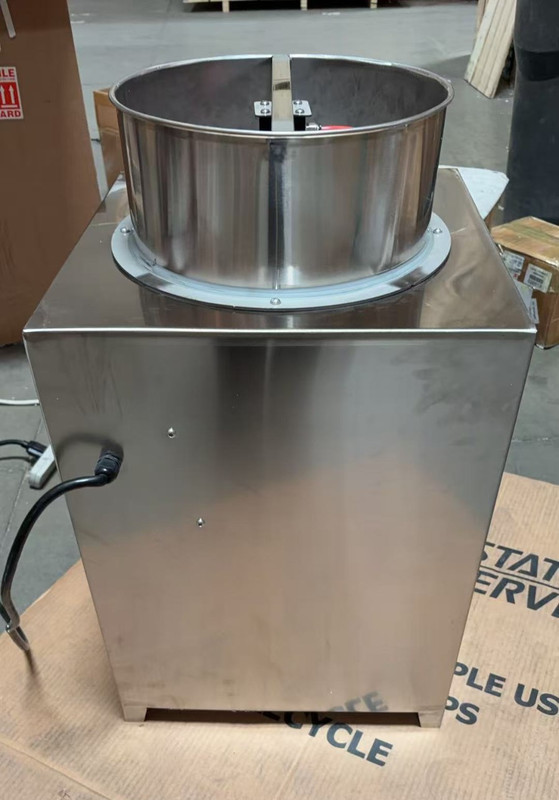 USED- Pneumatic Garlic Peeling Machine 20-25kg/h Commercial Garlic Peeler gallery
