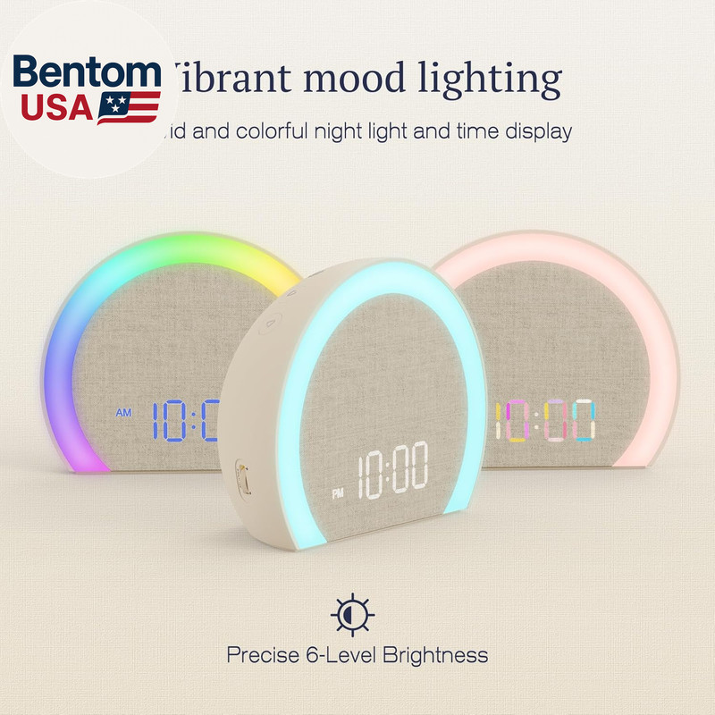 Extra Loud Alarm Clock with Wireless Bed Shaker, Vibrating Dual Alarm with Light gallery