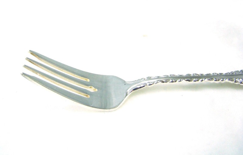 International Deepsilver Silverplate 1969 Korea COUNTESS Lot of 4 Salad Forks gallery