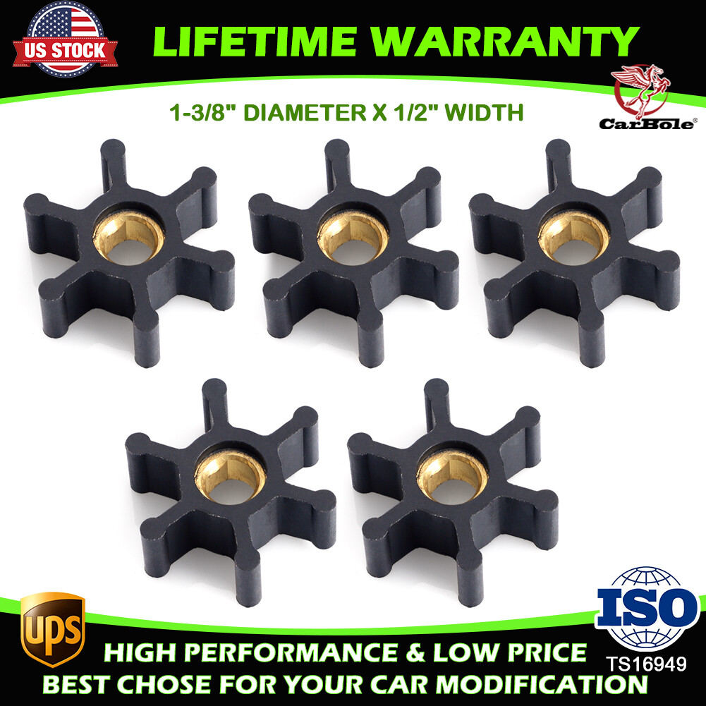 1/2/3/4/5PCS Impeller for Utility Water Transfer Pump Fits 1/10th HP & 1/12th HP gallery