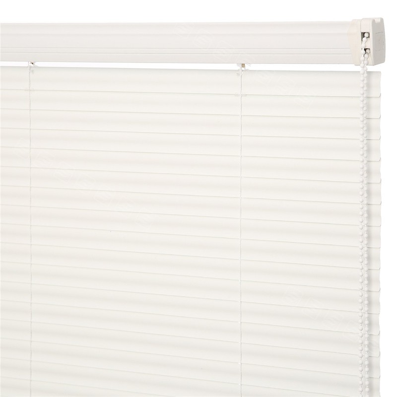 CUSTOM CUT Corded Mini Blind Window Blinds 1” Vinyl Horizontal Blinds-3colors gallery