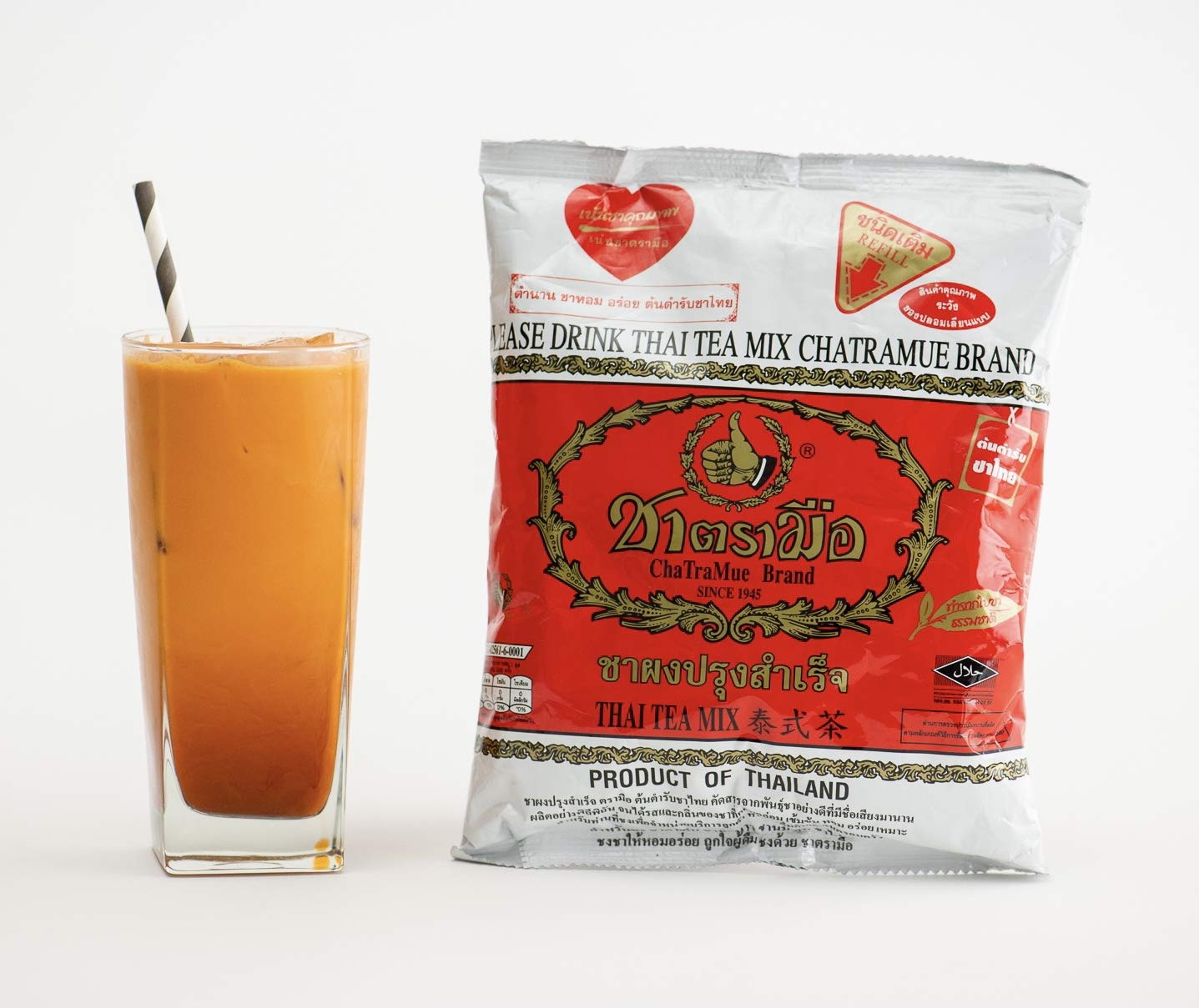 Thai Tea Mix (Number-One) Cha Tra Mue Brand, Original Thai Tea Mix from Thailand gallery