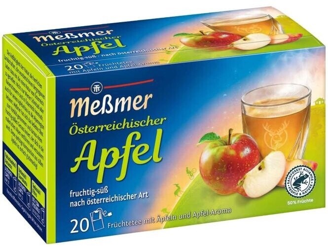 MESSMER tea Austrian Apple - 1 box/ 20 tea bags Made in Germany FREE SHIPPING