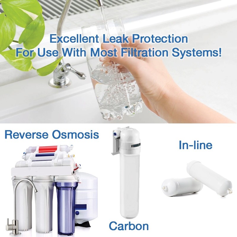 Filtration Warehouse - Leak Protection Valve - With Accessories - 1/4" Speed Fit gallery