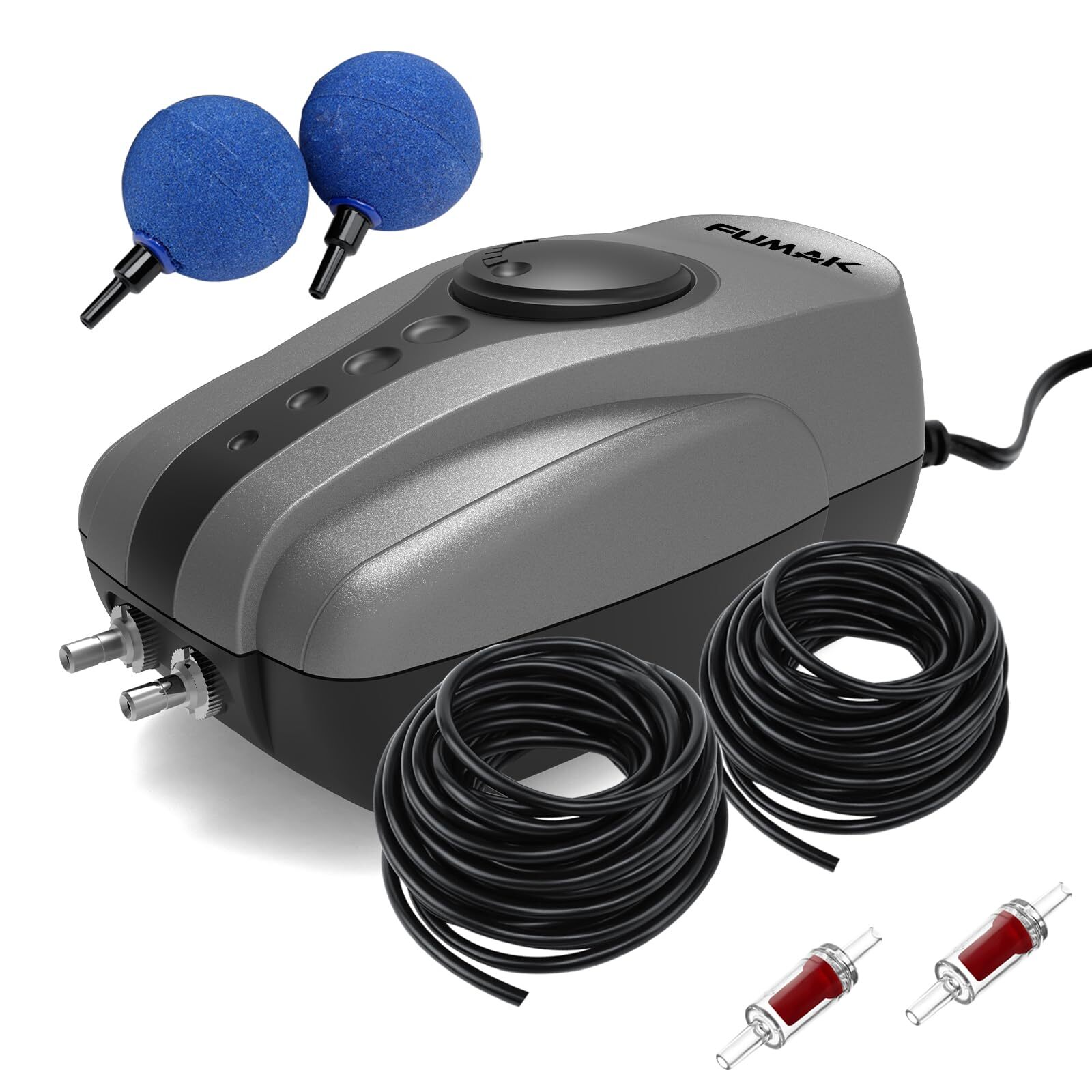 Pond Air Pump Pond Aerators for Outdoor Ponds up to 1000 Gallons, Flow Adjust... gallery