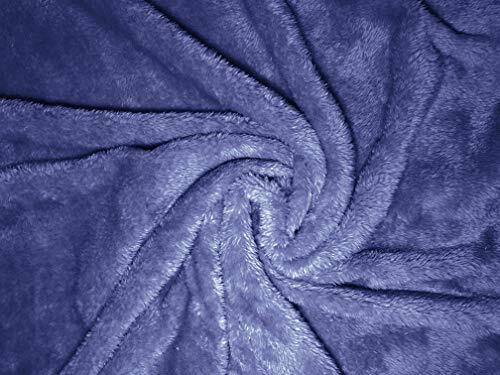 Extra Soft Body Pillow Cover, Sherpa/Microplush Material, 20"x 54" Body Navy gallery