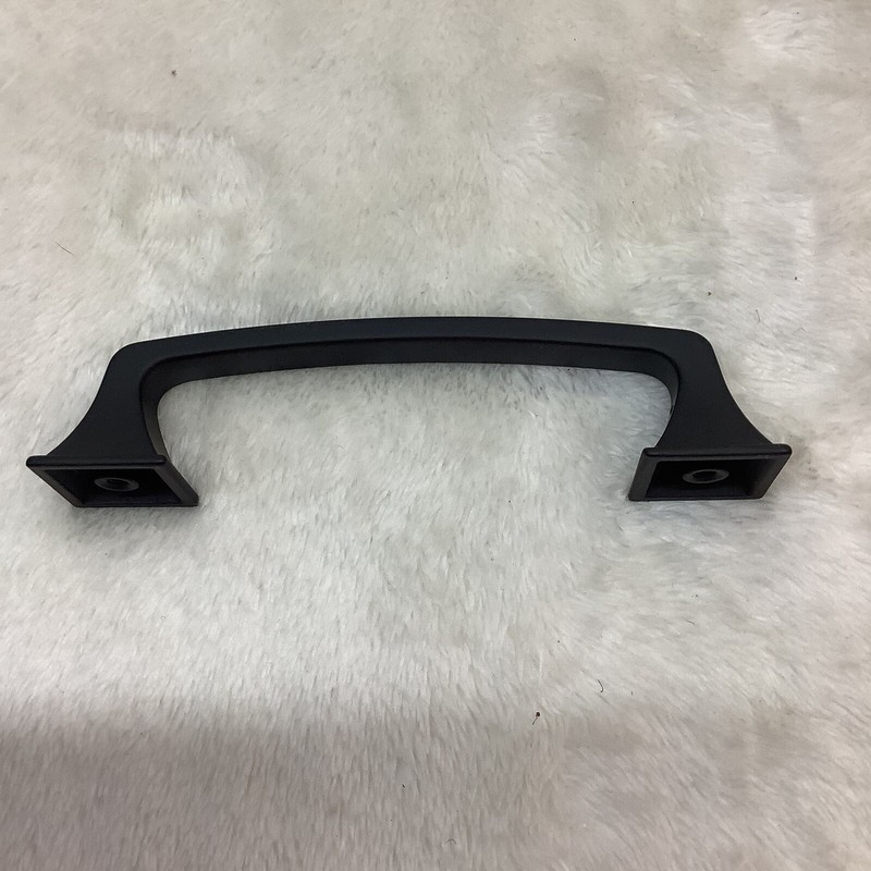 Cabinet Drawer Pull Kitchen Classic Edge 3-3/4 in. (96 mm) Matte Black 10 Pack gallery