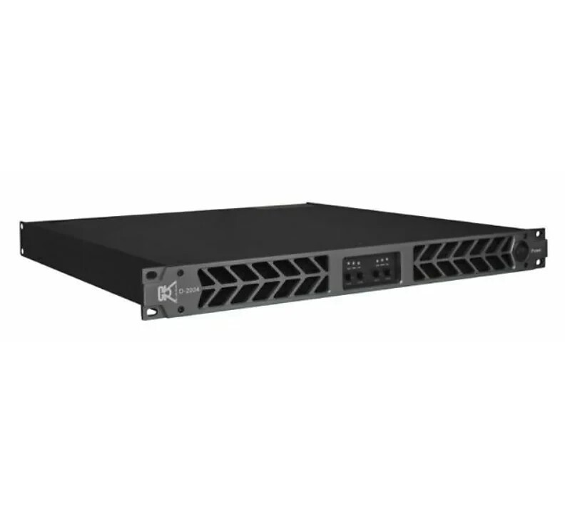 CVR D-2004 Series Professional Power Amplifier 1 Space 2000 Watts x4 at 8Ω BLACK gallery
