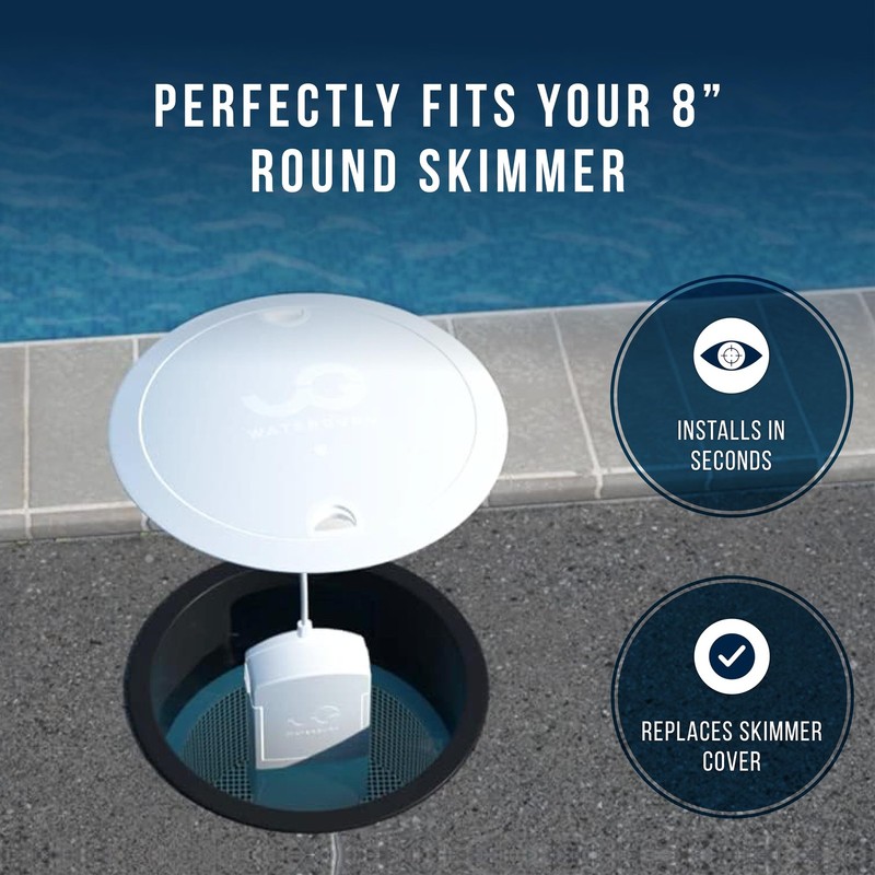 - Sense Skimmer Adapter - Smart Pool Monitor - Chlorine & pH Meter - Pool Wat... gallery