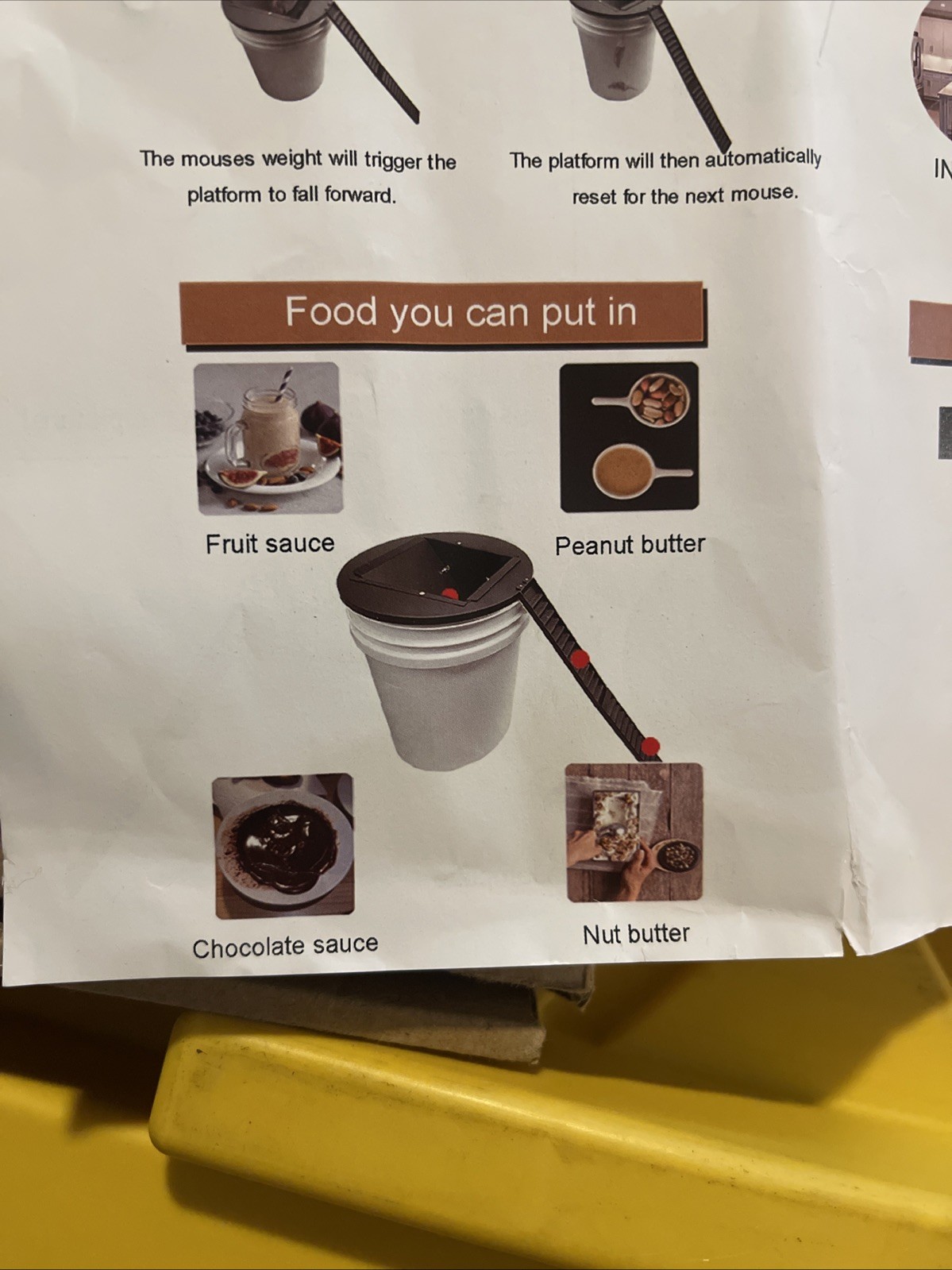 Mouse Rat Trap Flip & Slide Mouse Trap Bucket Catcher Mousetrap Slide Bucket Lid gallery