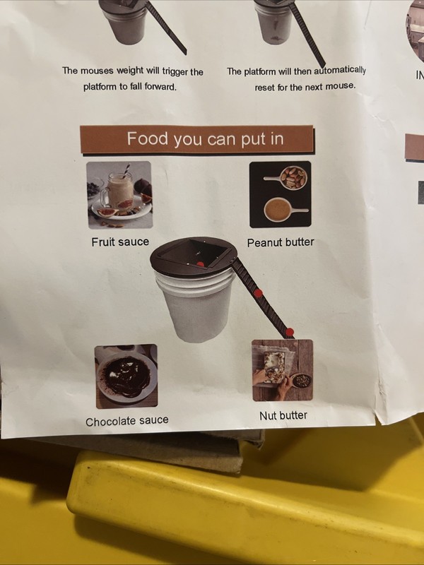 Mouse Rat Trap Flip & Slide Mouse Trap Bucket Catcher Mousetrap Slide Bucket Lid gallery