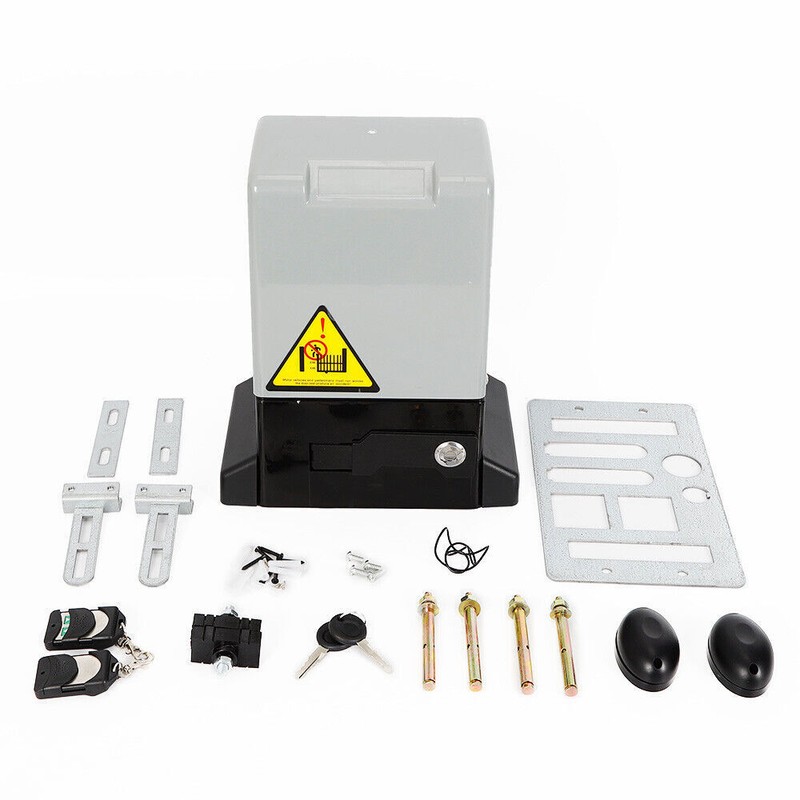1400LBS Electric Automatic Sliding Gate Opener Door Operator&Remote Control 370W gallery