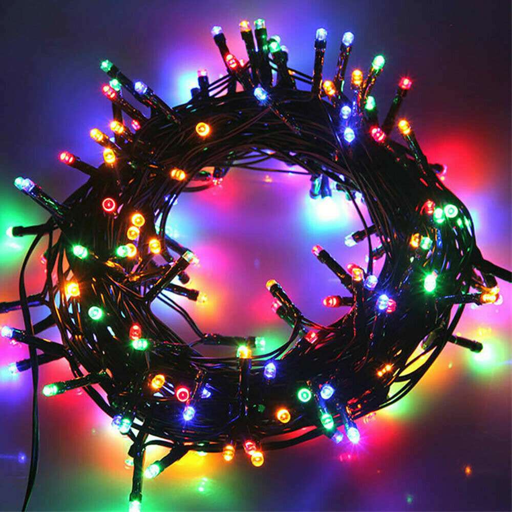 Solar Christmas Lights LED Solar String Lights Outdoor Waterproof Garden Decor gallery