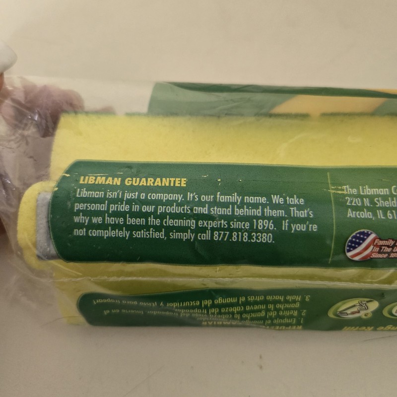 LIBMAN Nitty Gritty #2011 Roller Mop Refill (071736020112) Tear Resistant *NEW gallery