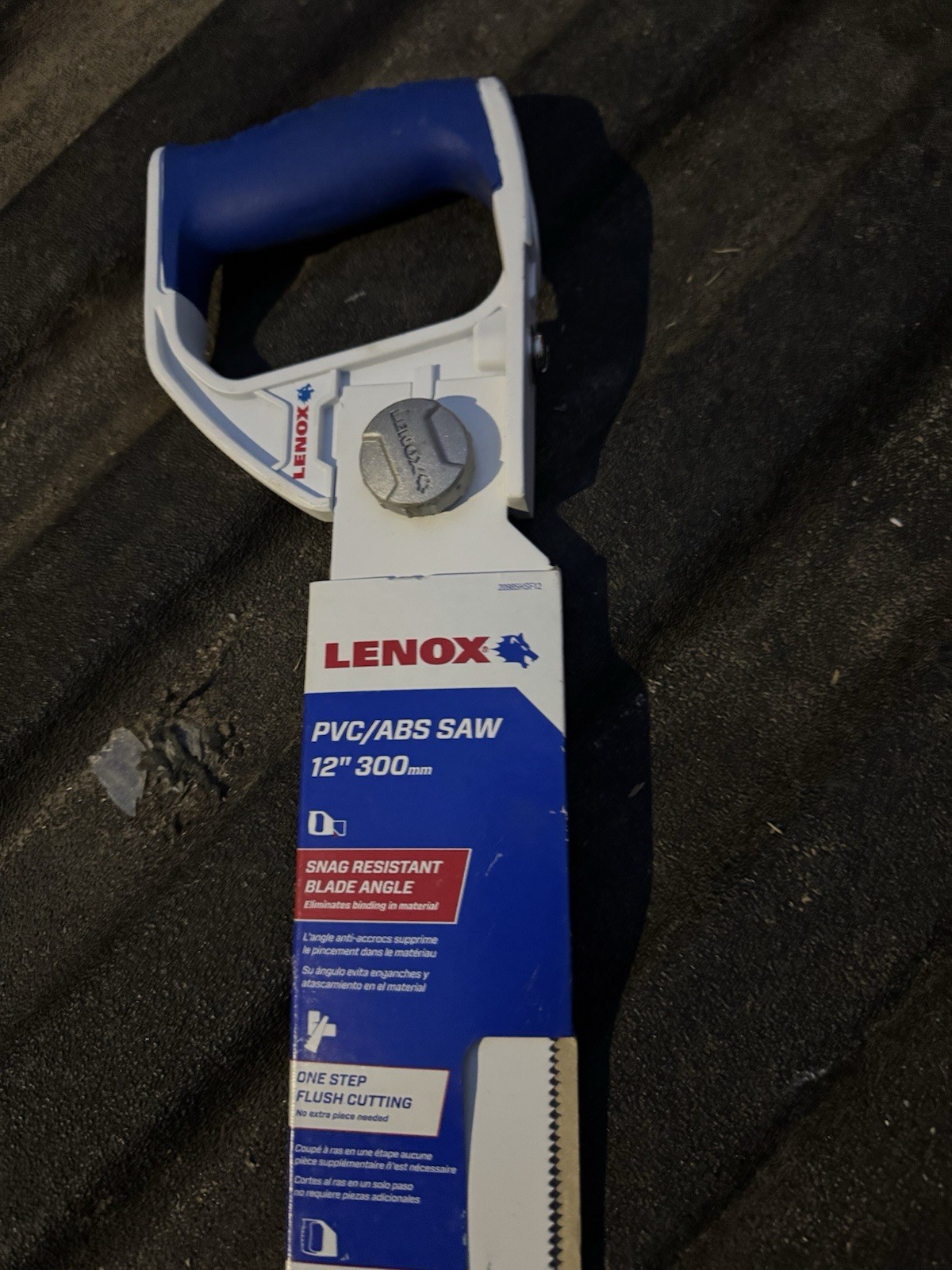 Lenox 20985HSF12 12″ PVC / ABS Plastic Pipe Hand Saw gallery