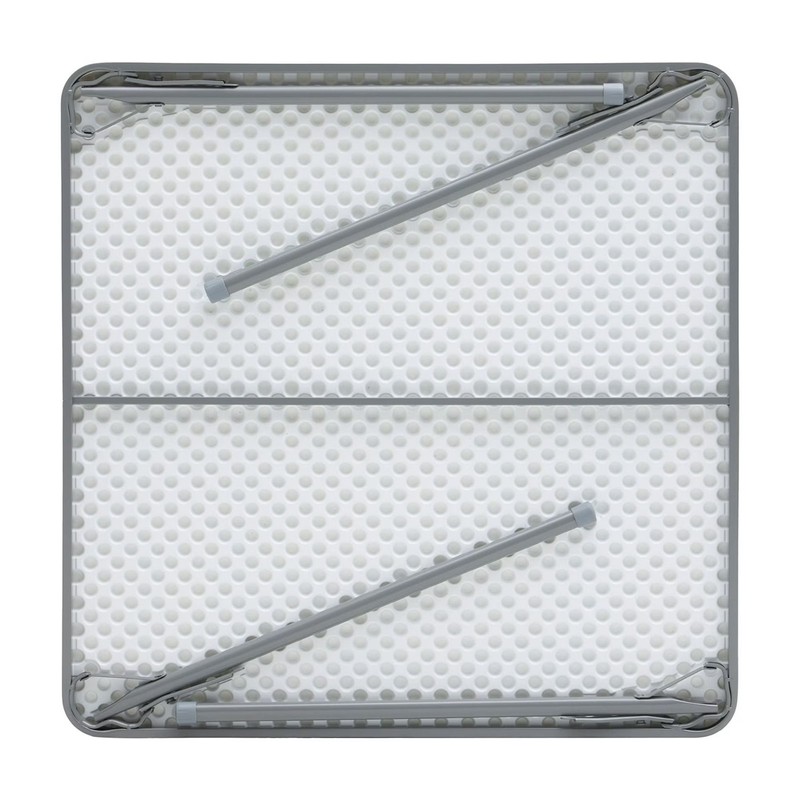 3ft Portable Plastic Folding Table Square Card Table Indoor Outdoor Dining Party gallery