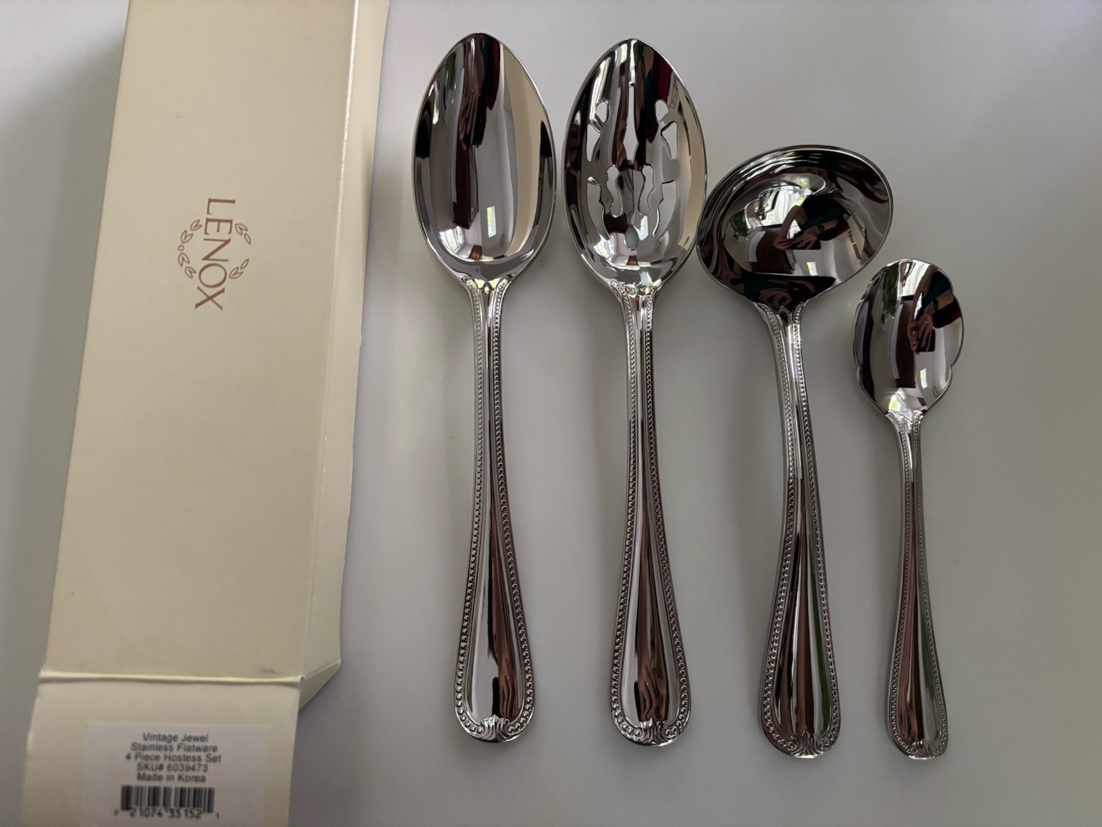 Lenox - VINTAGE JEWEL - 4 piece hostess set - NIB gallery