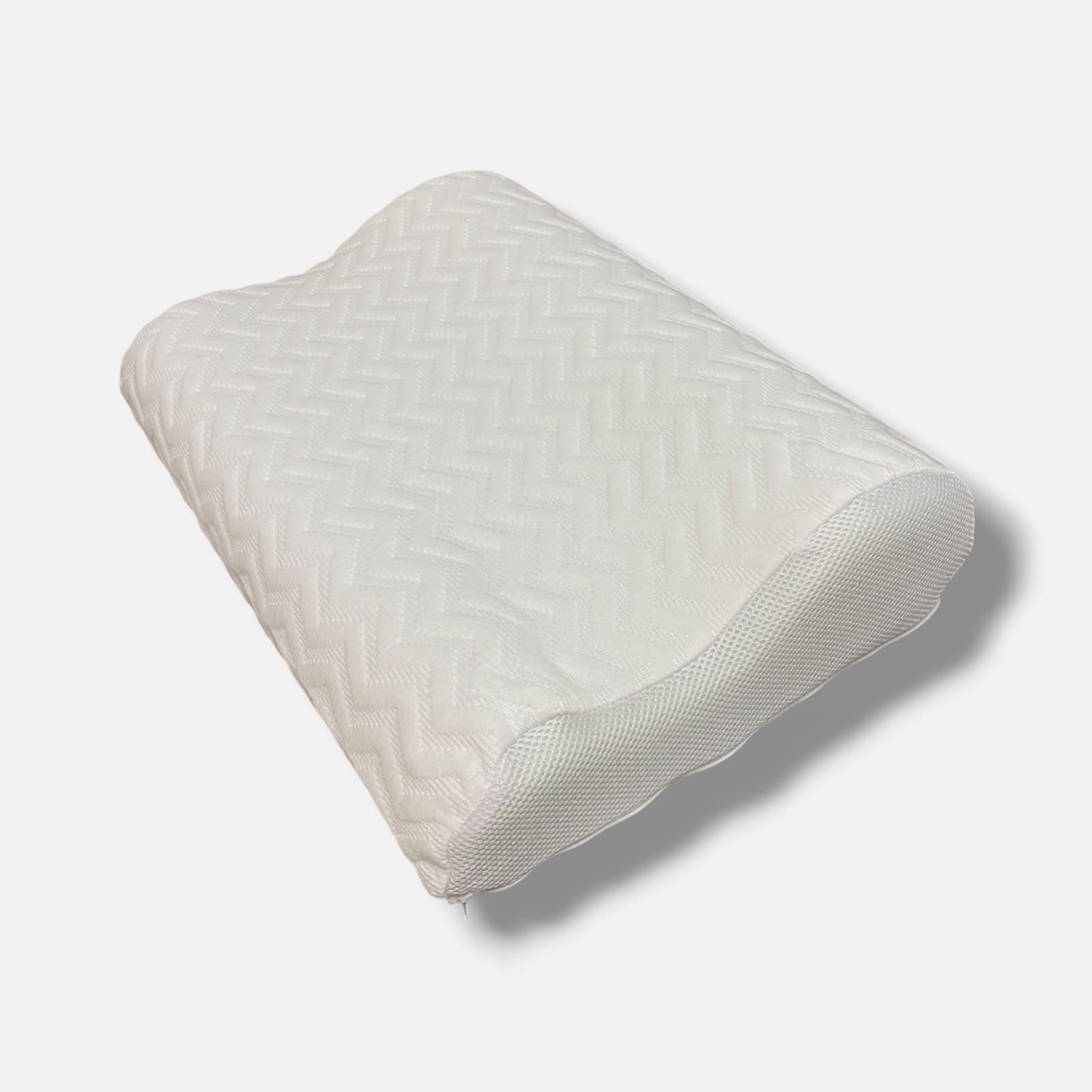 Comfort Tech White Serene Memory Foam Pillow, Contour gallery