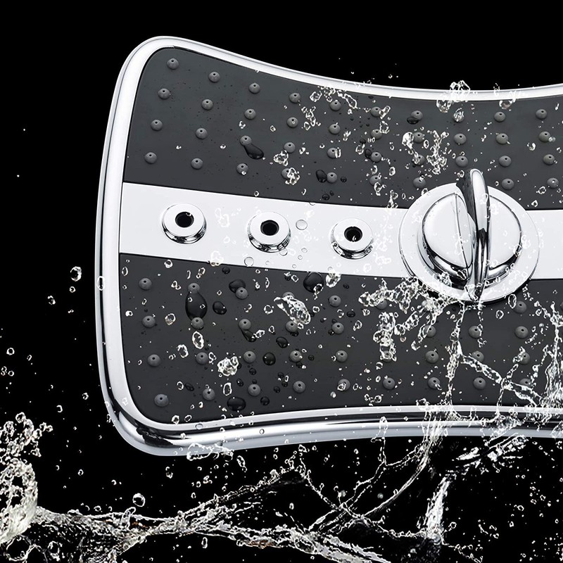 "Bright Showers" Multi Function Rain Chrome Shower Head PSS3919-01 gallery