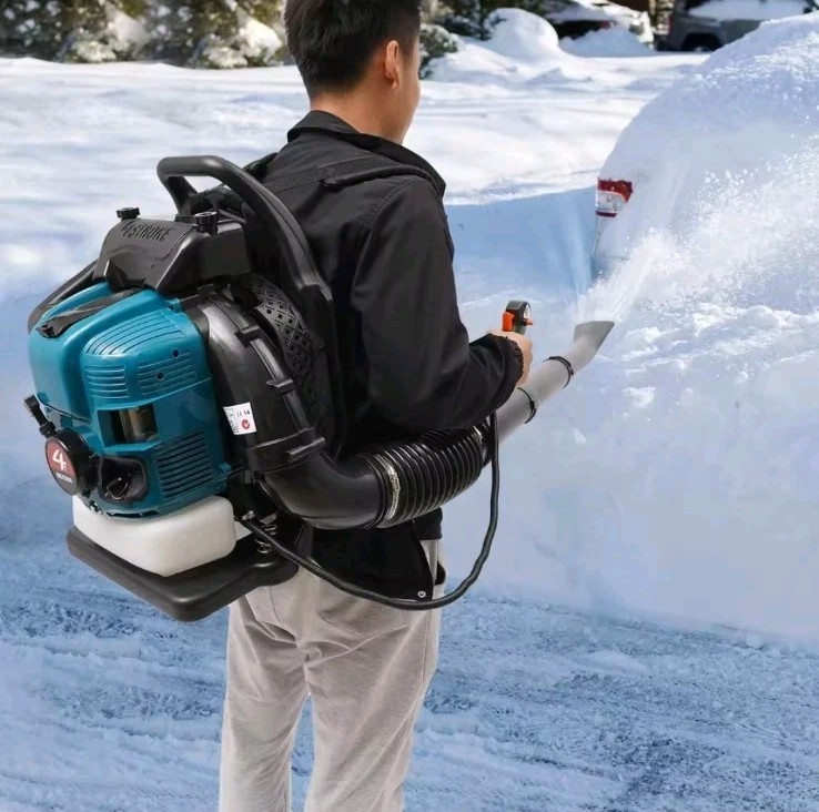 75.6CC 4-Stroke Backpack Leaf Blower with 2.6KW Power for Lawn & Snow gallery