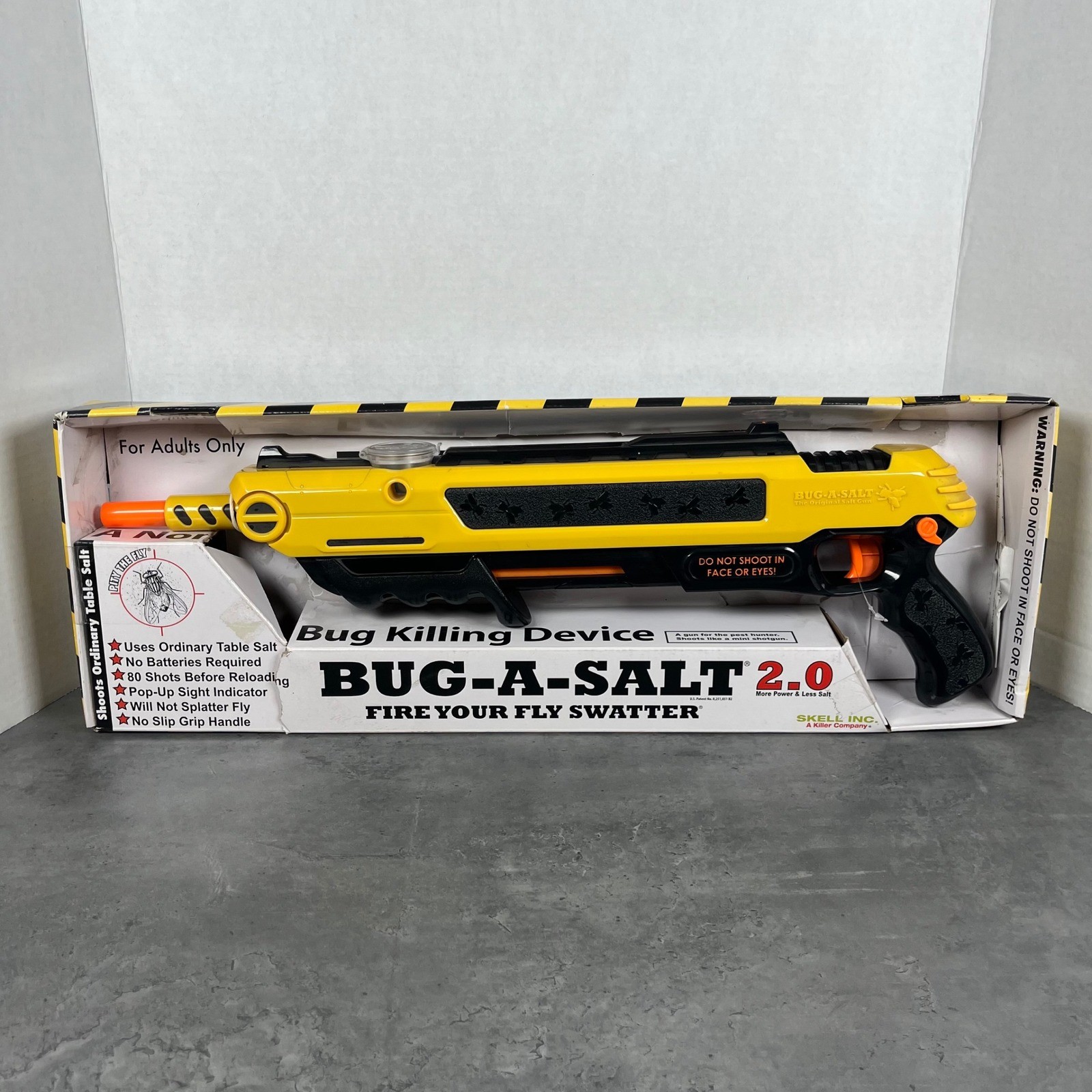 Open Box Bug A Salt 2.0 Yellow Black Bug Killing Fly Swatter Device More Power gallery