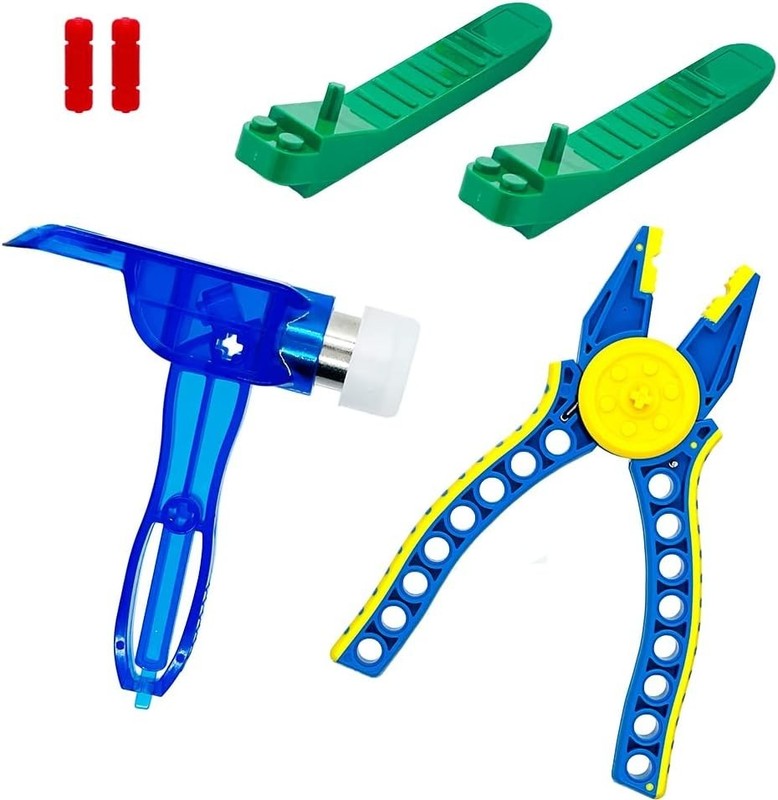 Building Blocks Tool Kit Brick Separator Multi-Use Hammer and Block Pliers Acces gallery