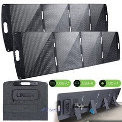 Foldable Portable Solar Panel 100W 200W 400W for Power Station Camping RV Home