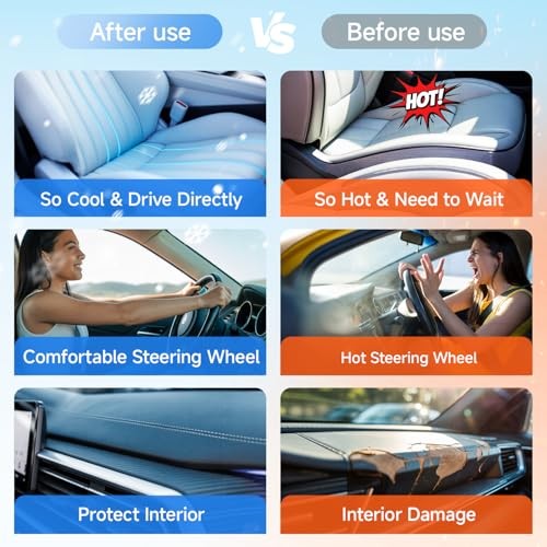 Front Windshield Sun Shade for 3)FOR | GMC Sierra 1500 2500 3500 (2014-2026) gallery