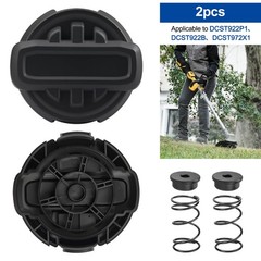 2PCS Head Cap Cover Replacement for Dewalt Quickfeed String Trimmer DCST972X1 US