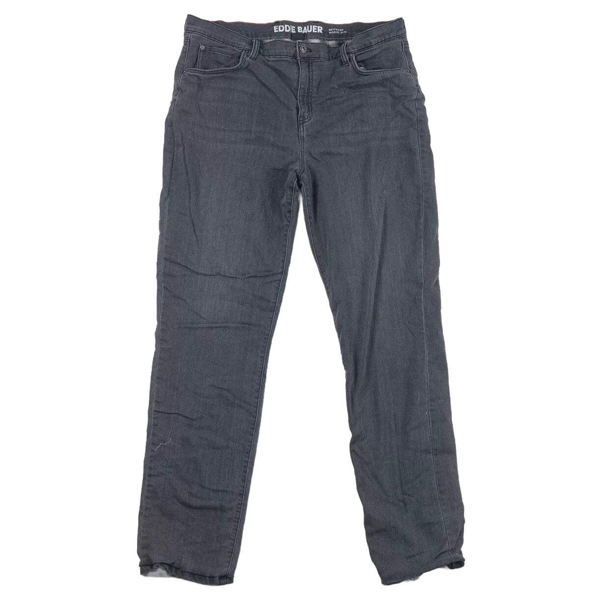 Eddie Bauer Boyfriend Mid-Rise Slim Lined Jeans - Women's gallery