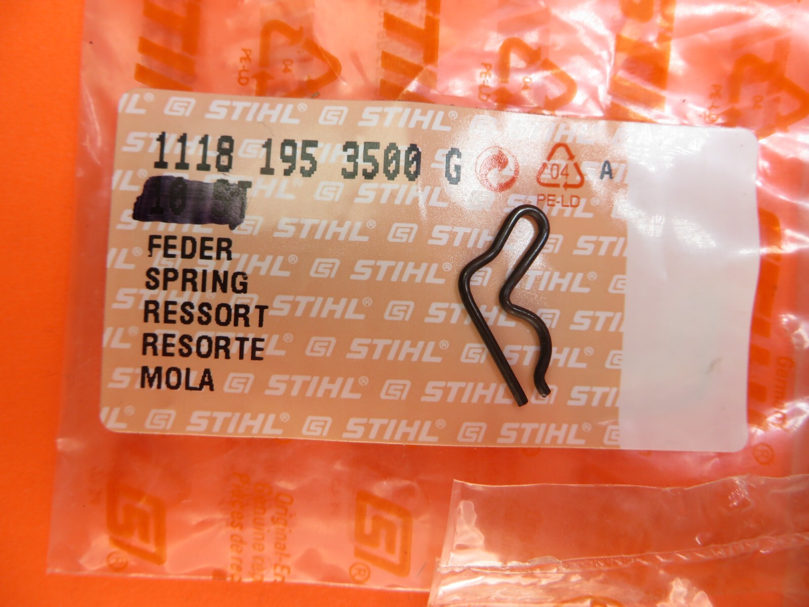 Stihl MS181 MS191 MS200 MS210 MS230 MS250 MS231 MS251 Pawl Kit, 1125-195-7200 OE gallery