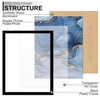 12x24 Picture Frame, Black Frame for 12 x 24 Inch Picture Poster Photo, Light... gallery