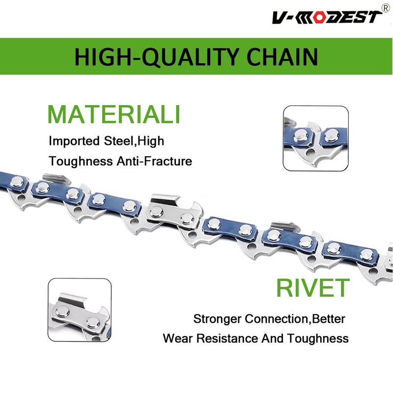 18" Chainsaw Chain Blade For ECHO DCS-5000 CS 345 CS 370 etc. 3/8"LP .050" 62DL gallery