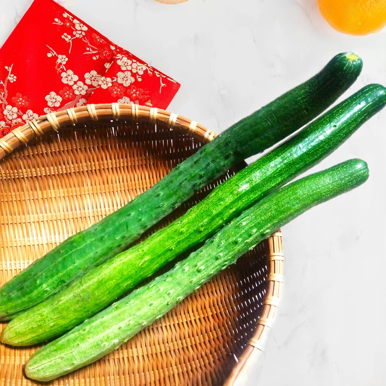 China Jade Burpless Cucumber Seeds - For 2026 Planting Delicious Long Dark Green gallery