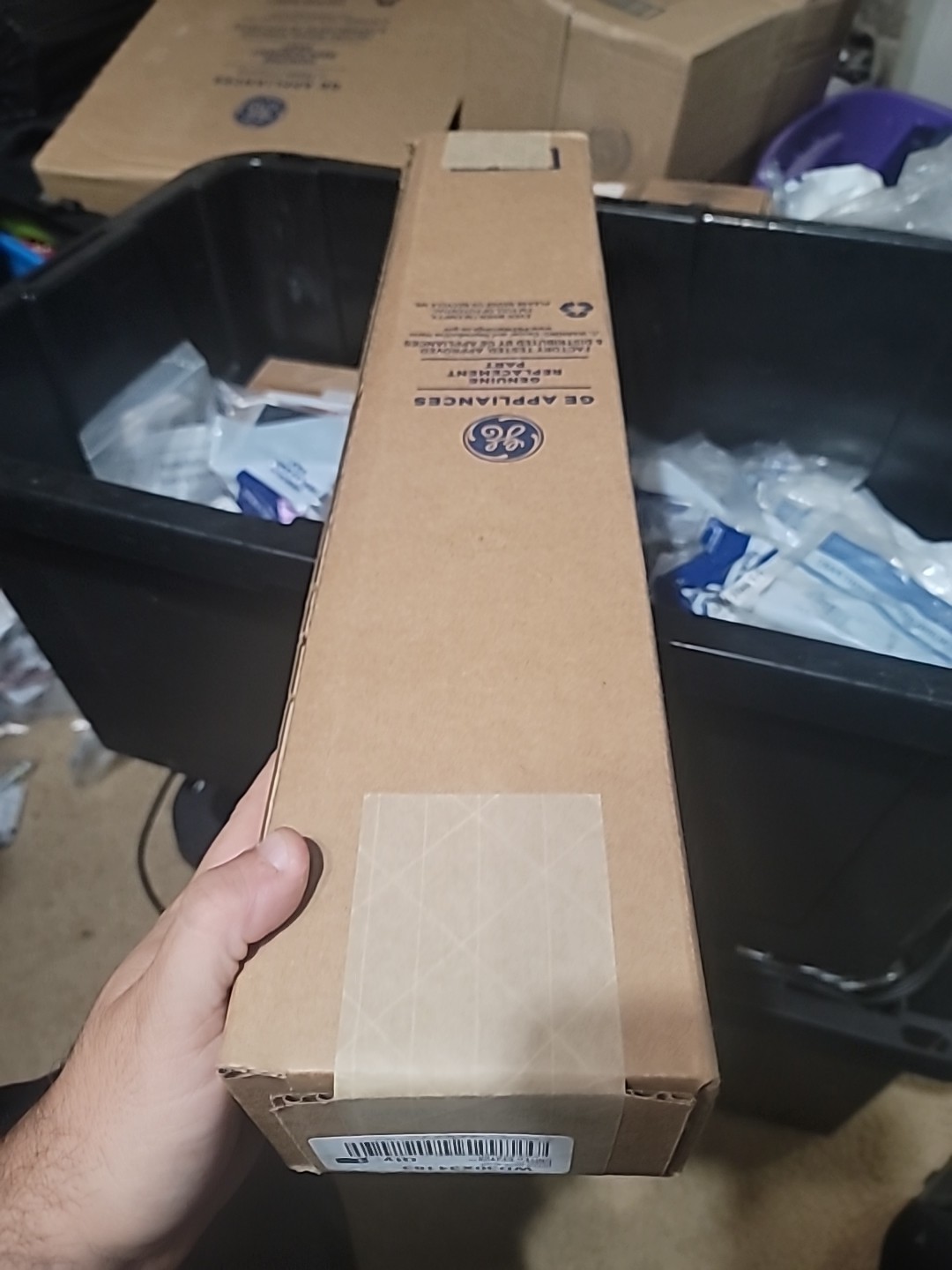 Brand new genuine GE UPPER RACK SLIDE WD30X34183 gallery