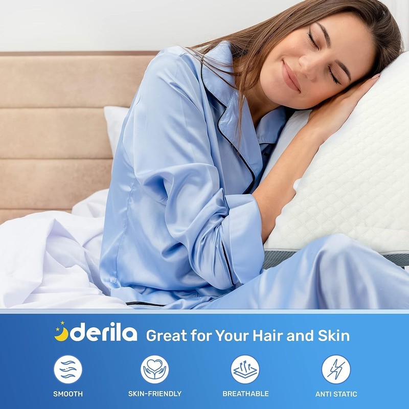 ~ Derila® ~ King Size Pillowcase from Premium Materials to Keep the Pillow Clean gallery