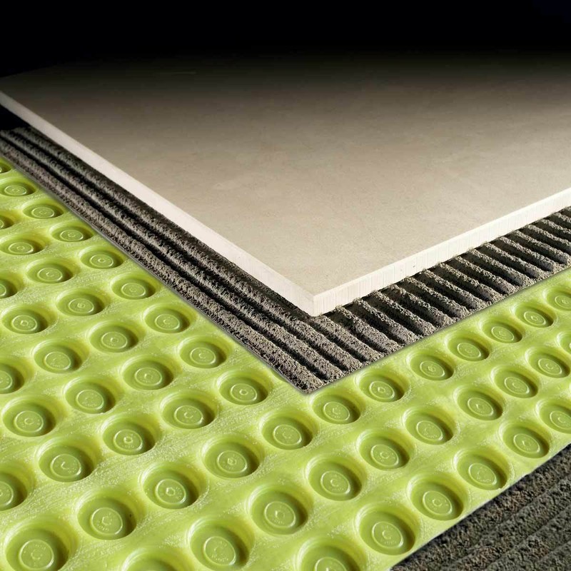 Profilitec Floortec Uncoupling Anti-Fracture Waterproof Underlayment Membrane gallery
