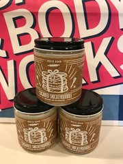 Bath & Body Works Medium Single Wick Candle SUGARED SNICKERDOODLE Lot of 3 NEW