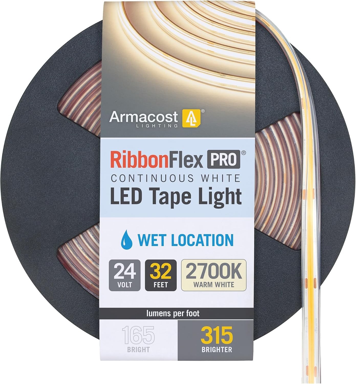 Armacost RibbonFlex Pro COB Outdoor LED Strip Light 24V 2700K 10M 172152 gallery